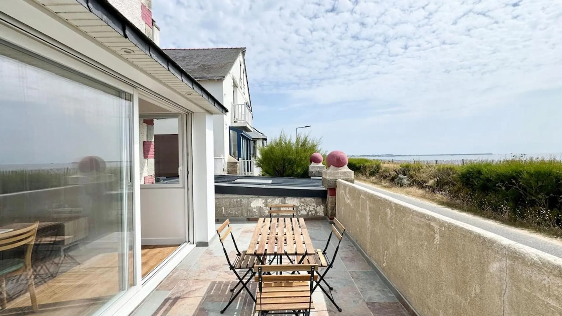 شقة T2 Renove Terrasse & Vue Mer 180 Et Charme سان-بيار-كيبورون فرنسا